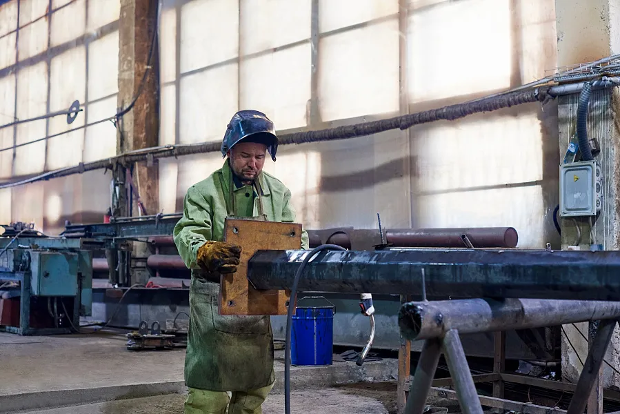 5. Приваривание фланца 5. Приваривание фланца