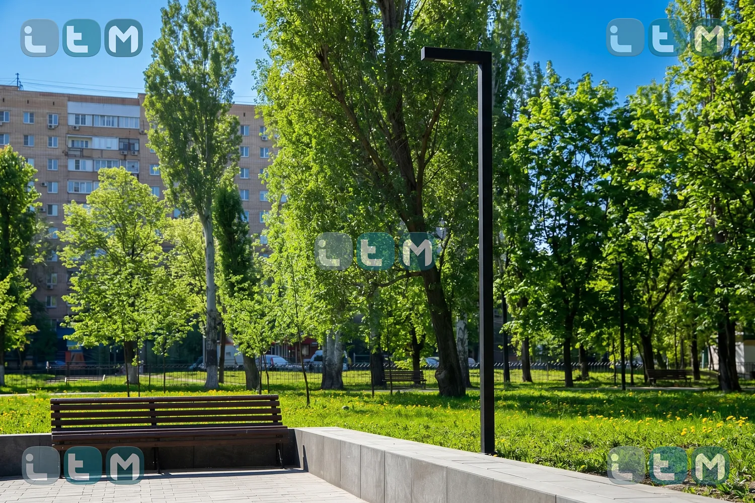 г. Самара поставка паркового освещения